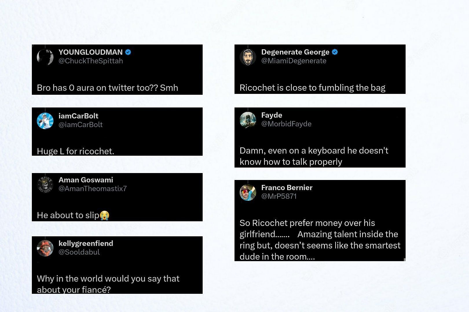 Fans' reactions to Rico's tweet!